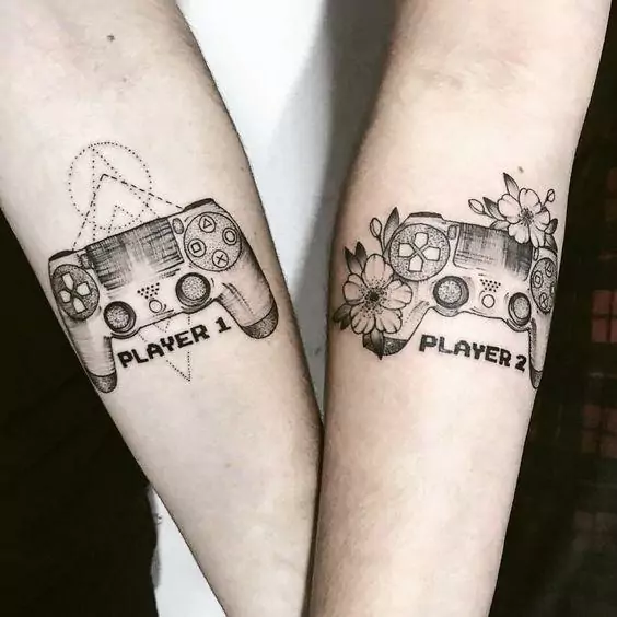 tatuagem de casal 45