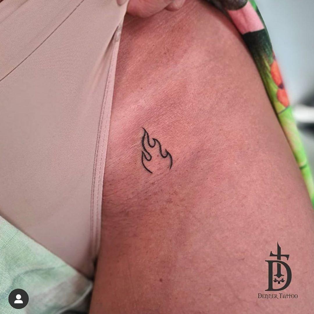 tatuagem fogo