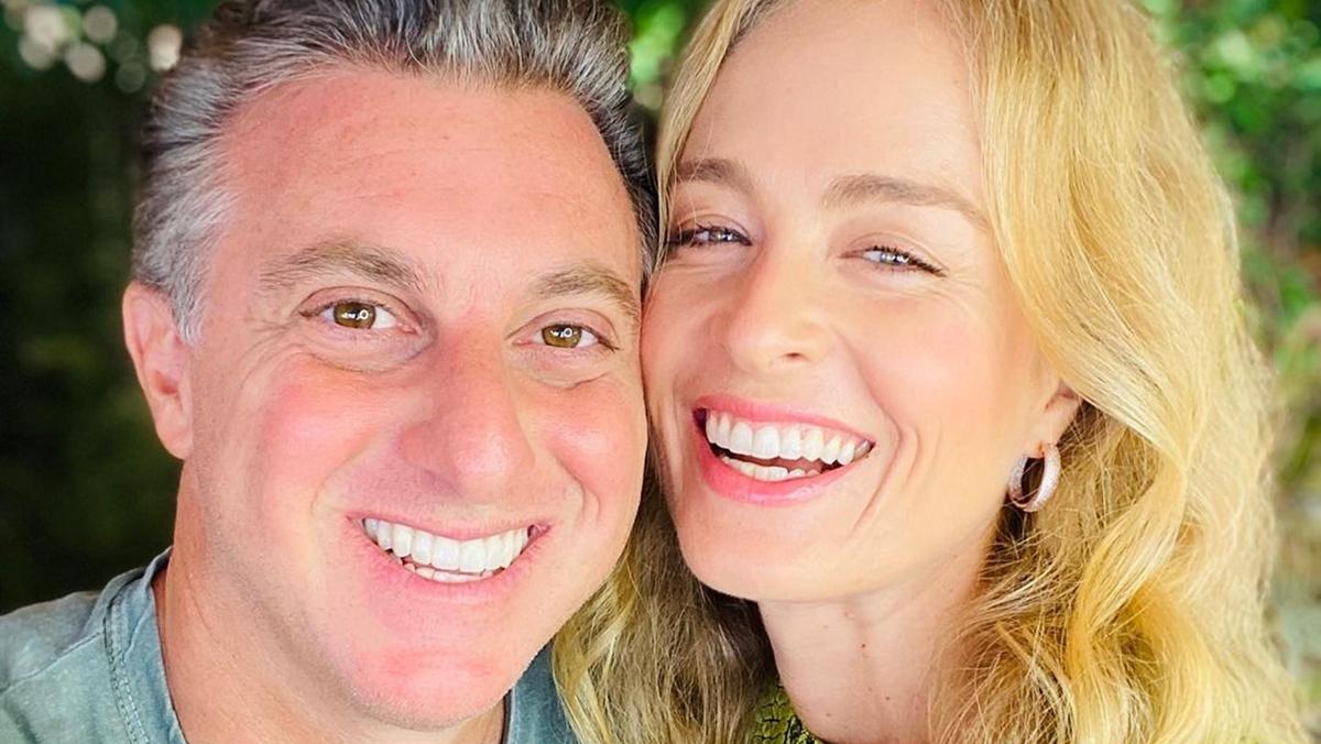 Luciano Huck e Angélica