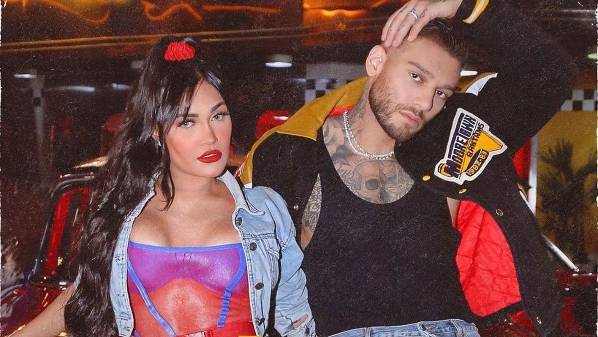 Ex-BBB Flayslane e lucas lucco
