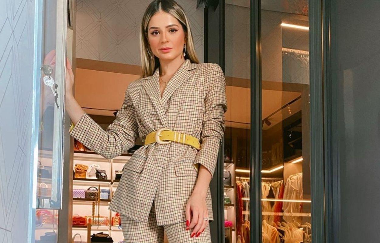 Imagem mostra look esporte fino