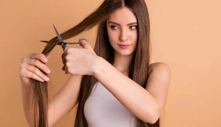 como cortar o cabelo sozinha