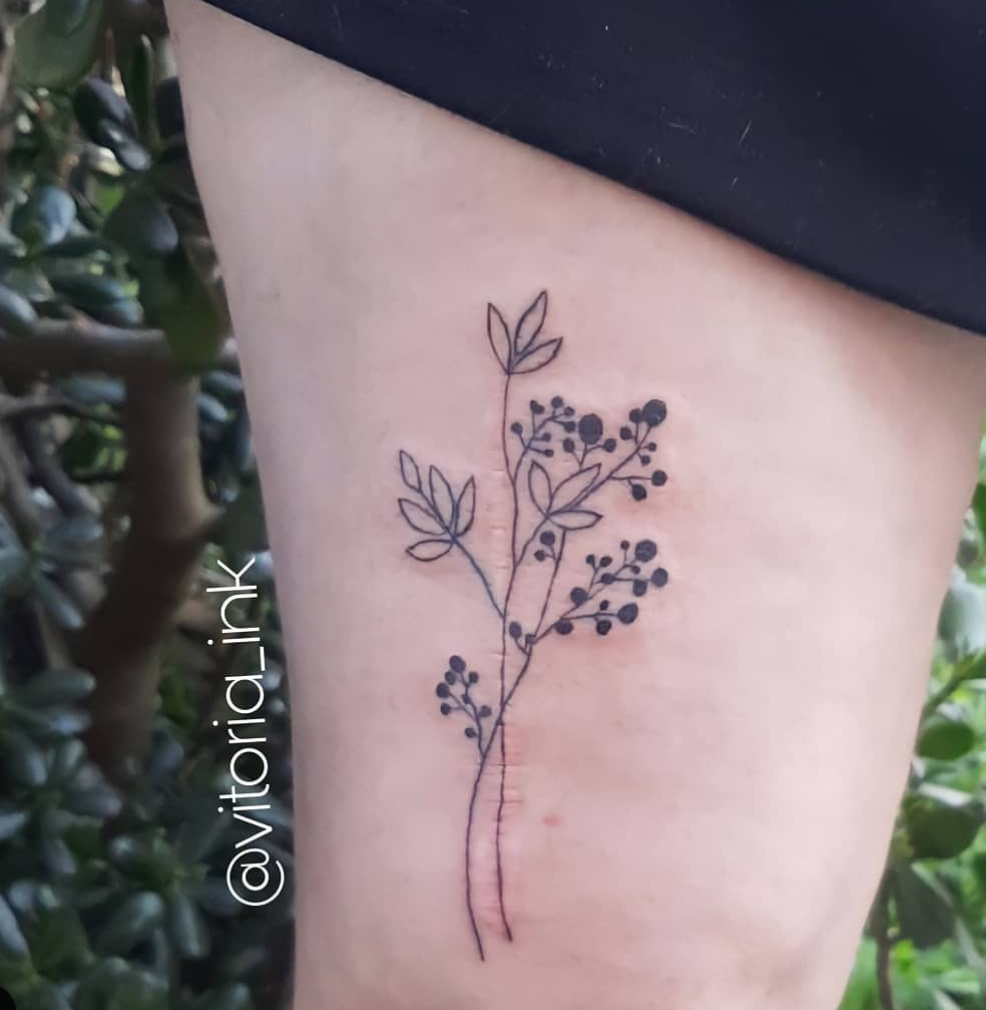 tatuagem para cobrir cicatriz 4