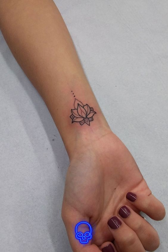 tatuagem flor de lotus 5 1