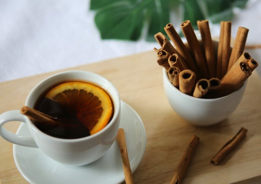 chá de laranja