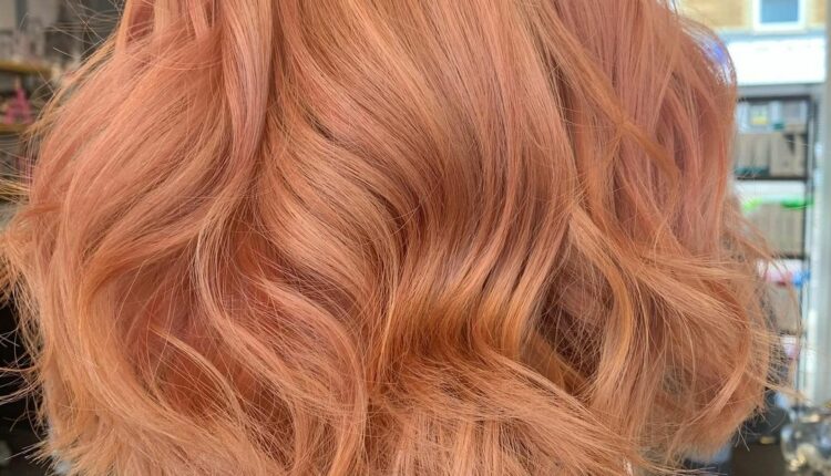 cabelo rose gold