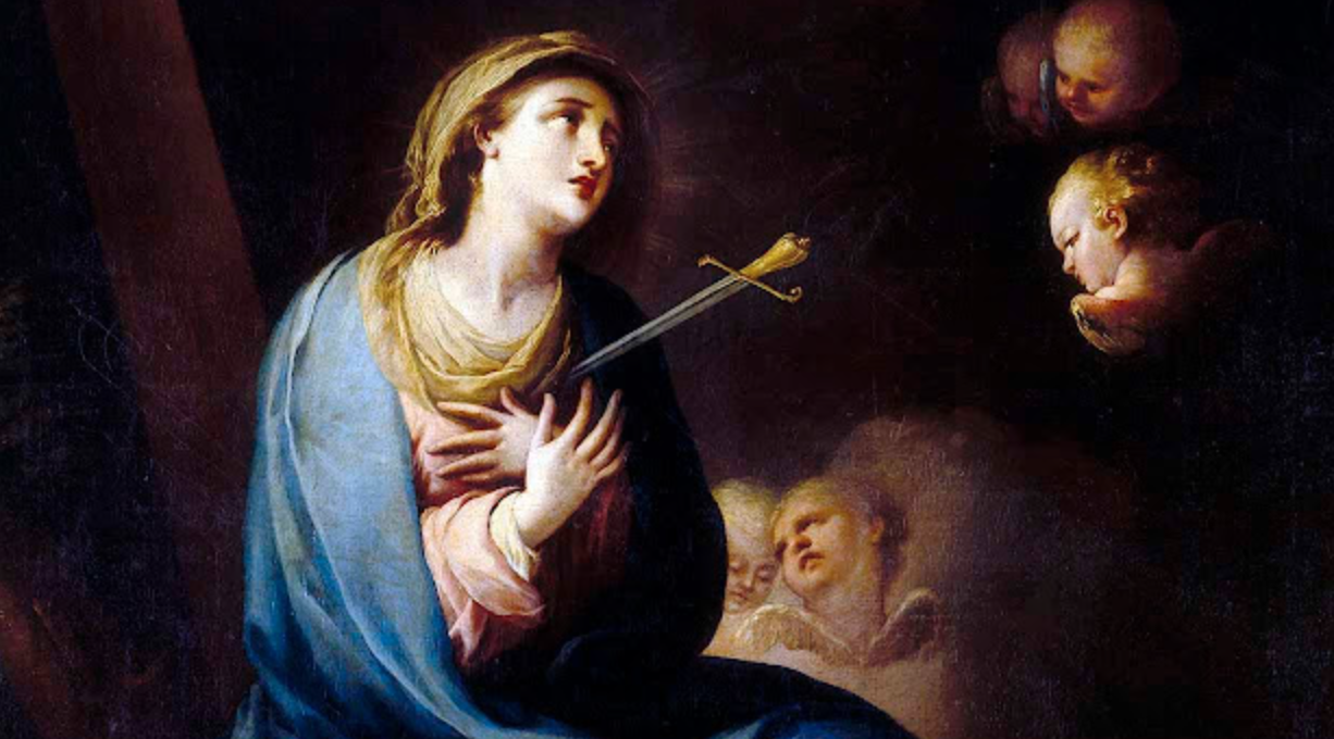 oração das sete dores de Maria