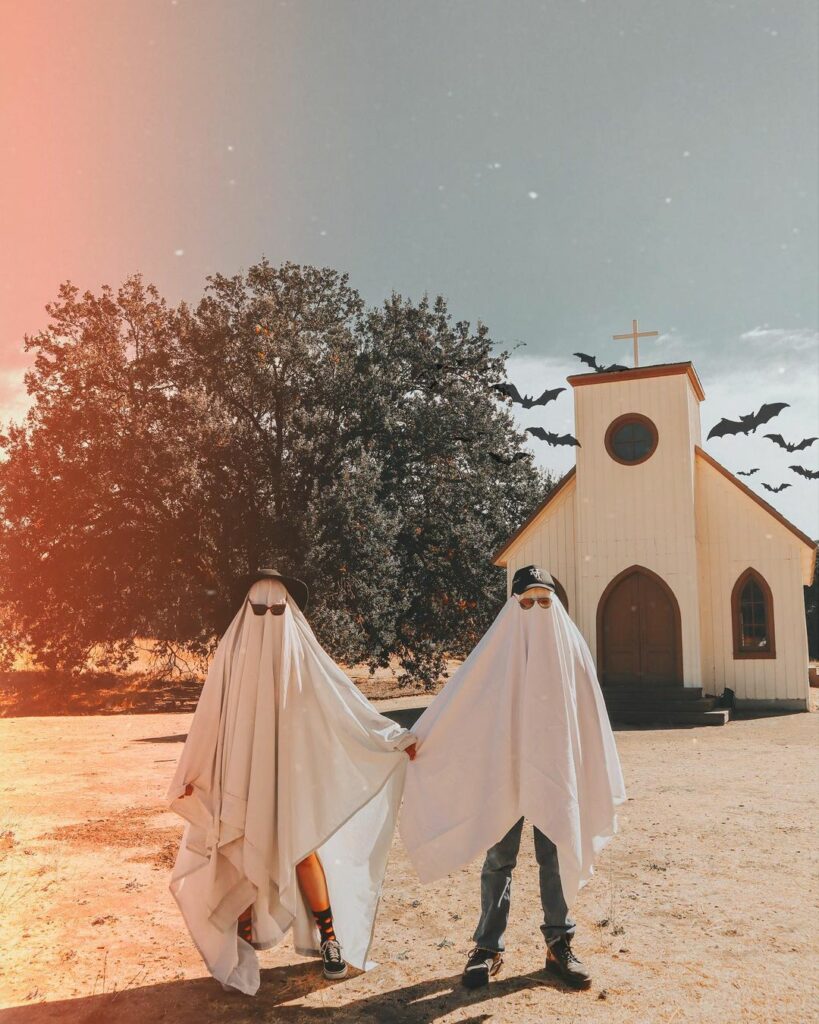 fantasia Halloween casal