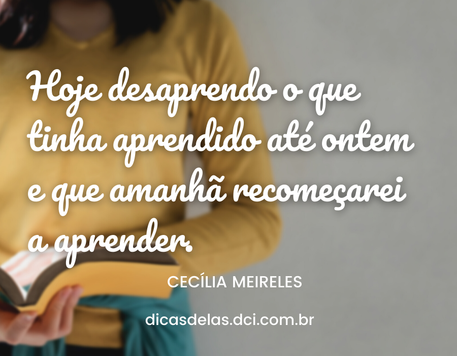 Frases de Cecília Meireles - Belas Mensagens