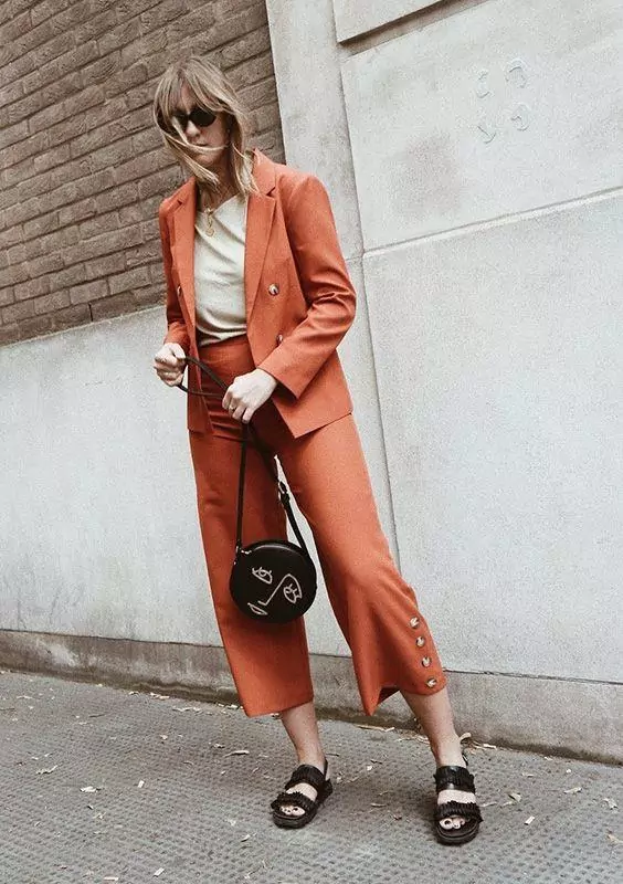 blazer e sandália birken