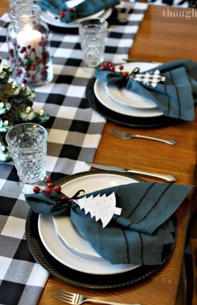 mesa posta de natal